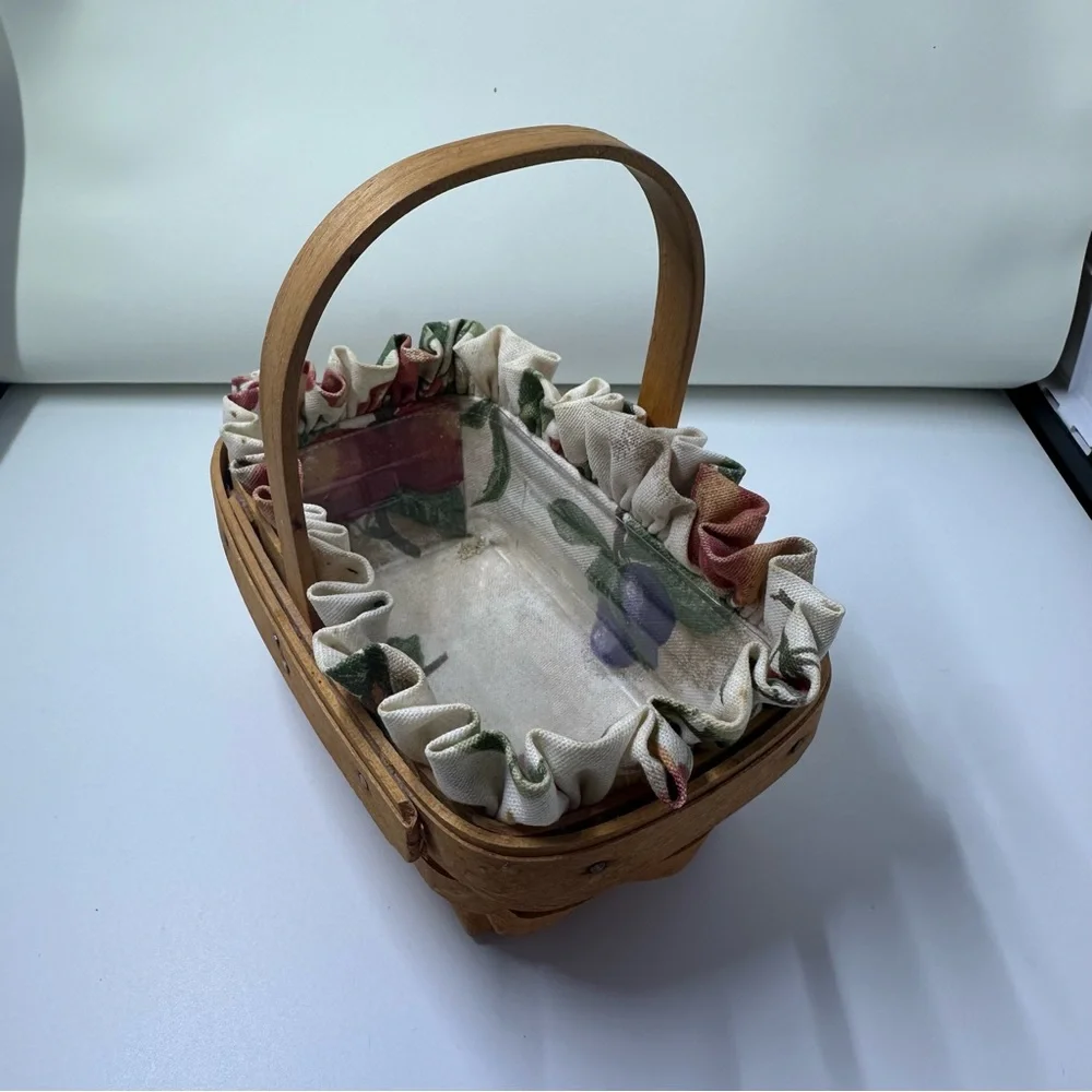 Longaberger Small‎ Rectangle Basket Handwoven